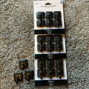 Coat hangers or hooks